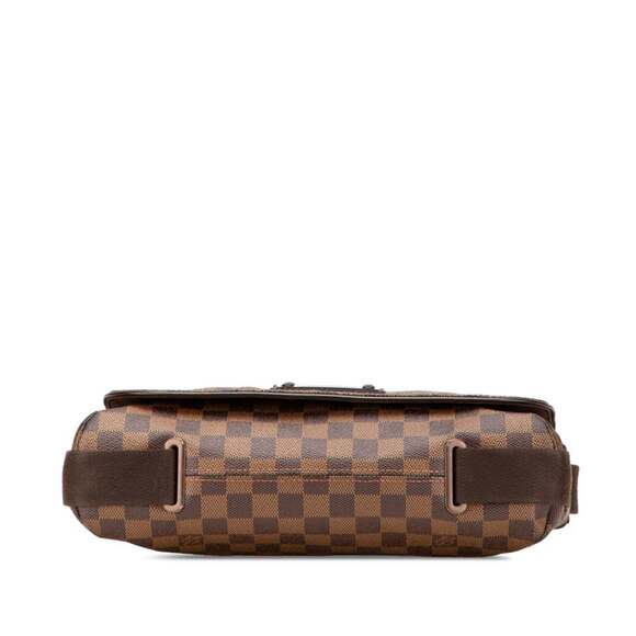 LOUIS VUITTON Brown Damier Leather Shoulder Bag - Picture 3 of 9